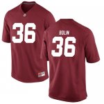 Men's Alabama Crimson Tide #36 Bret Bolin Crimson Game NCAA College Football Jersey 2403CAYT6